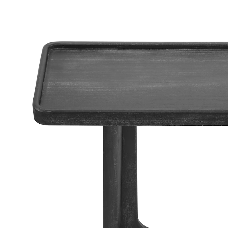 Scott Living Bridgely Console Table with Tray-Top Design