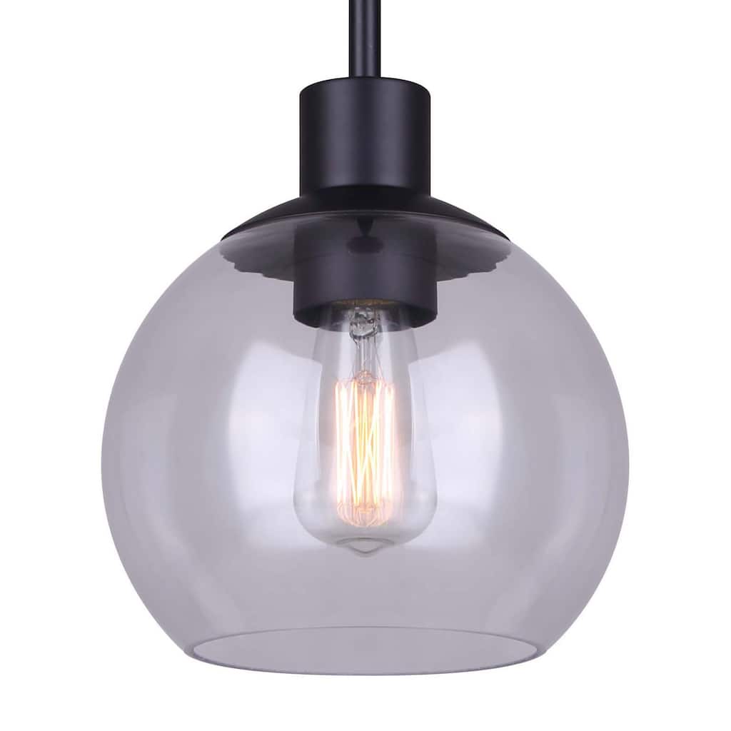 Canarm IPL560B01 Landry 7" Wide Mini Pendant
