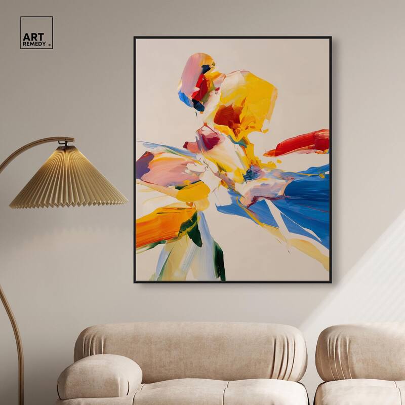 Flippant Bloom I Canvas by Art Remedy