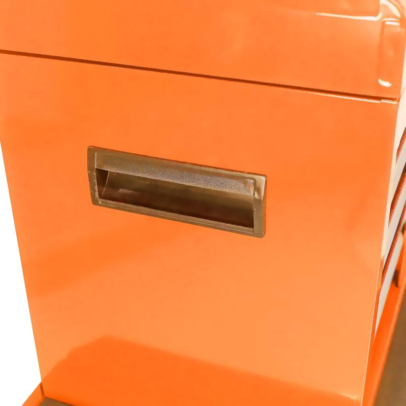 Detachable 5 Drawer Tool Chest with Bottom Cabinet and One Adjustable Shelf