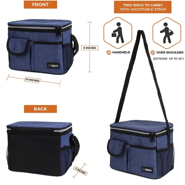 over shoulder lunch bag