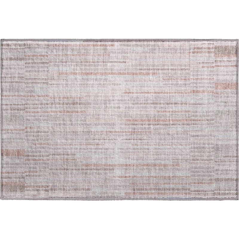 Premium Washable Super Soft Stripe Stack Mayfield Rug
