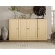 preview thumbnail 30 of 46, Palace Imports 100% Solid Wood 65" Sideboard with Solid Doors, 2-Drawers and Adjustable Shelves