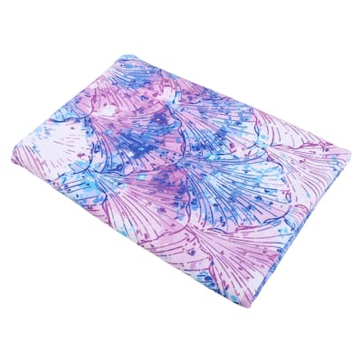 1 Pcs Soft Absorbent Beach Towel Classic Design for Beach Purple 59"x30"