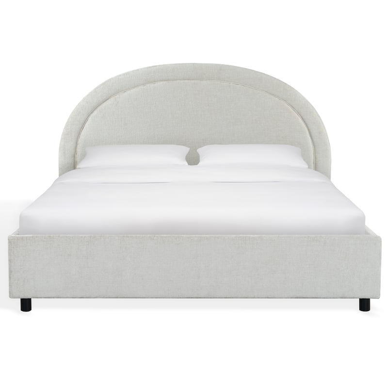 SAFAVIEH Couture Kaylilly Chenille Bed. - Creme/Black - King