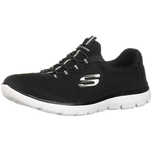 skechers summits mesh bungee lace trainers