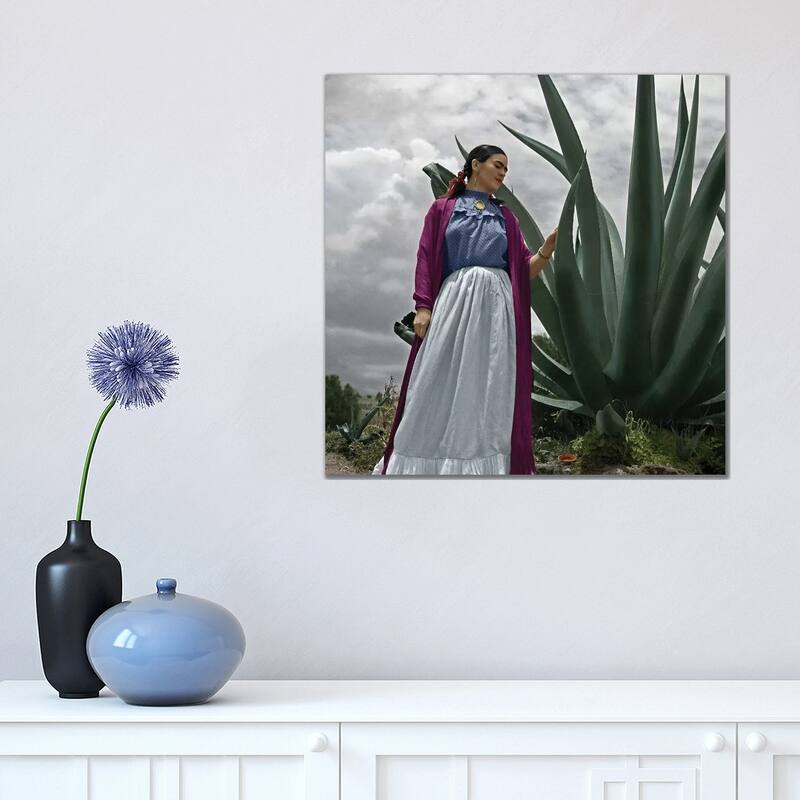 iCanvas "Frida Kahlo (1907-1954)" by Toni Frissell Canvas Print - 18x18x1.5