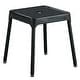 preview thumbnail 16 of 16, Small Steel Kid Stool, 15" Sturdy Kids Chair Black
