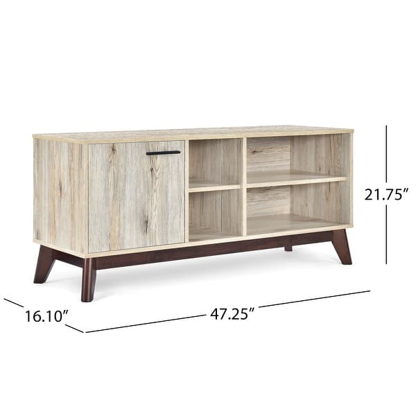 Rattler Mid-century Storage TV Stand by Christopher Knight Home ...