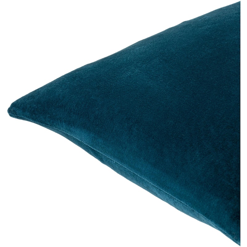Artistic Weavers Deveron Cotton Velvet Solid Throw Pillow