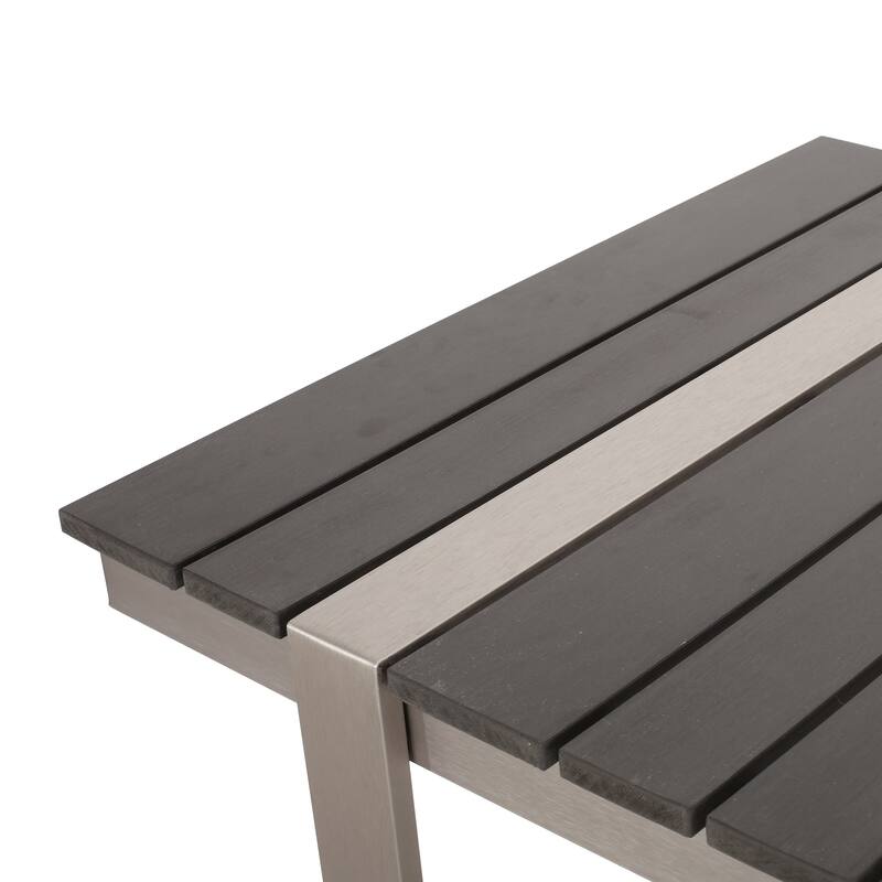 Harding Outdoor Aluminum Outdoor 7 Piece Dining Set by Christopher Knight Home