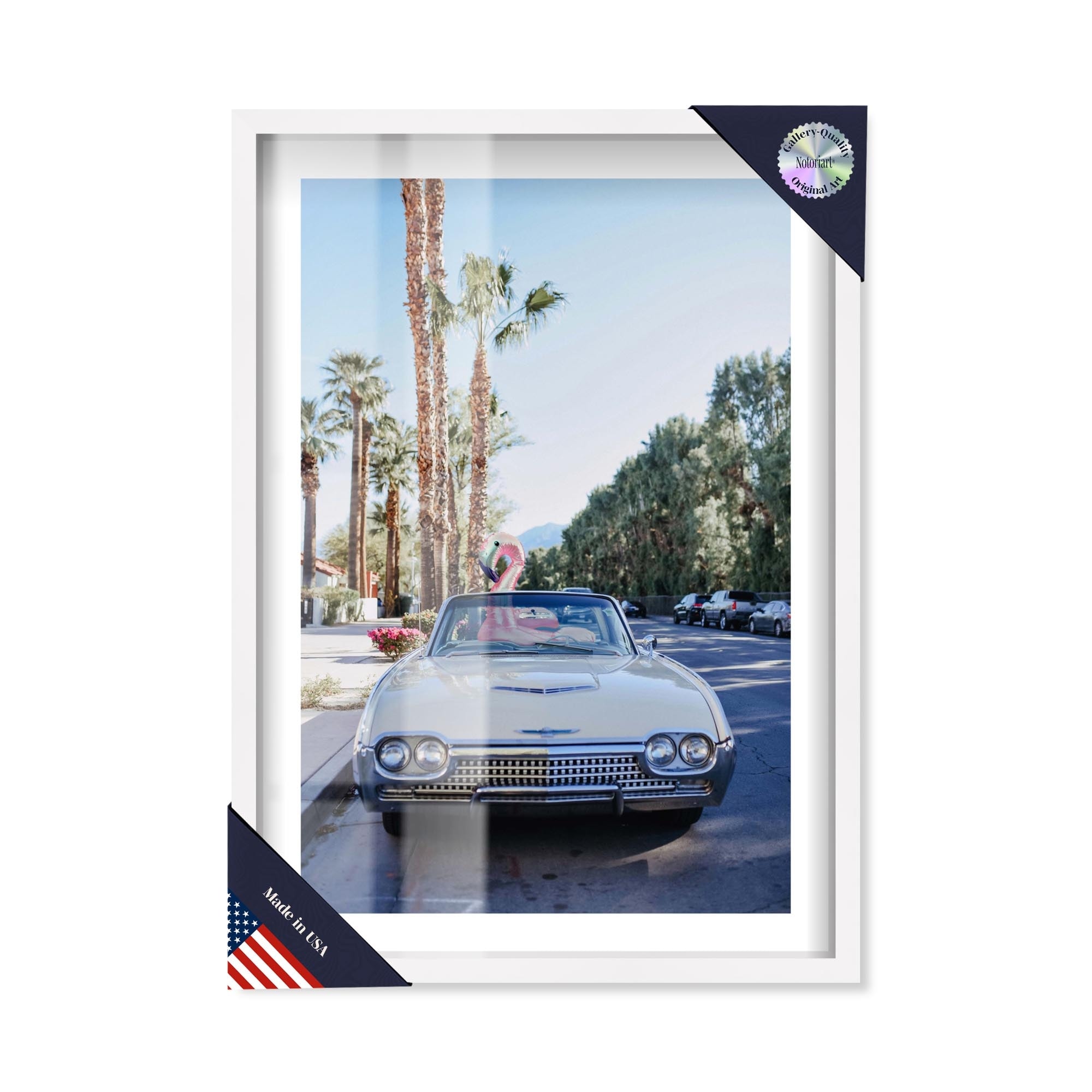 Summer Ride Shadowbox Print by Notoriart