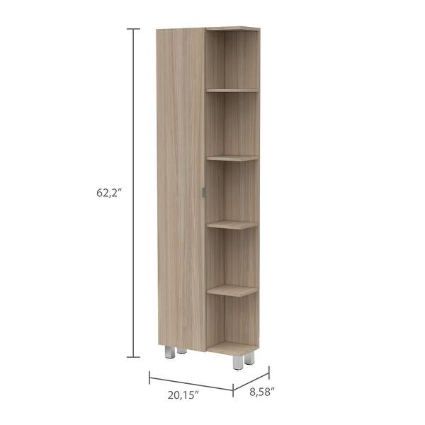 Shop Tuhome Urano Bathroom Cabinet Linen Cabinet On Sale Overstock 28493117