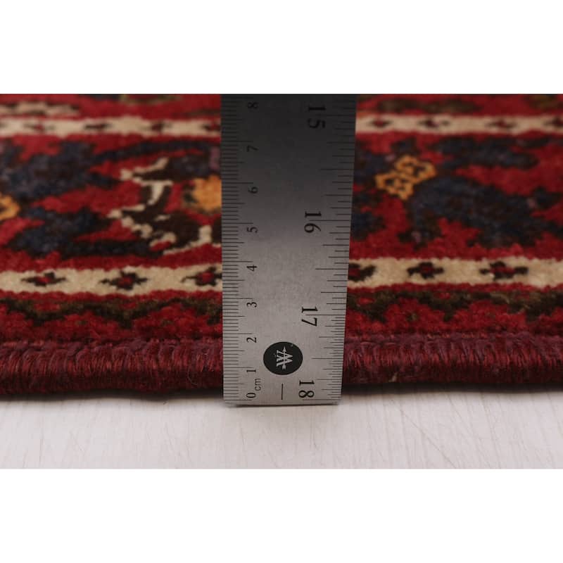 ECARPETGALLERY Hand-knotted Anadol Purple Wool Rug - 4'4 x 6'9