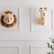 preview thumbnail 18 of 18, Crane Baby Plush Head Wall Decor