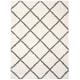 preview thumbnail 30 of 67, SAFAVIEH New York Shag Friedliese Trellis 1.2-inch Thick Rug