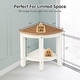 preview thumbnail 5 of 19, Gymax 2-Tier Corner Shower Bench Stool Waterproof Bathroom Stool Heavy