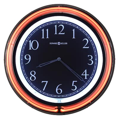 Howard Miller Galleria Neon Wall Clock