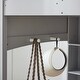 preview thumbnail 5 of 32, Loft Bed With Shelf With Desk Inclined Ladder Twin Wooden Bed Pine Particle Board