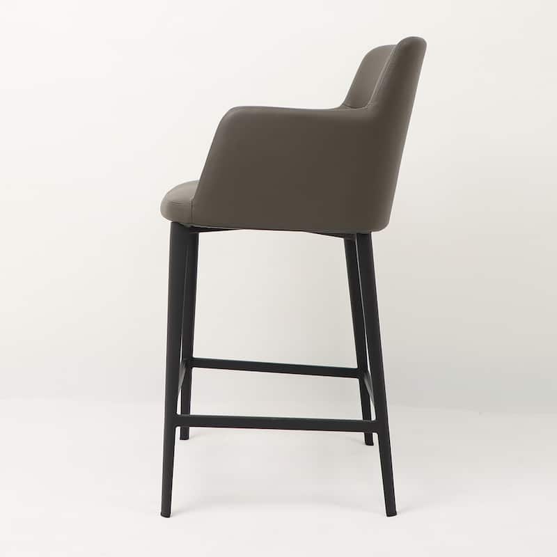 Williamsburg Modern Leatherette Bar Stool (25-inch/ 29-inch)