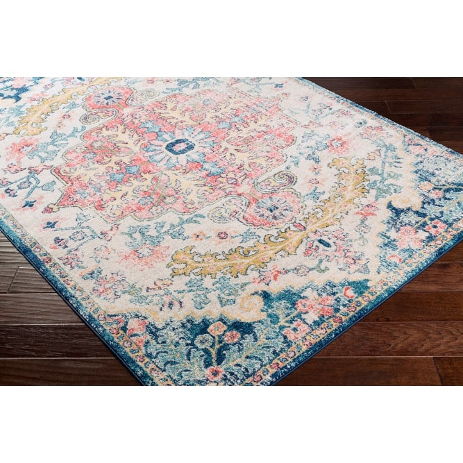 Livabliss Traditional Murat Medallion Area Rug