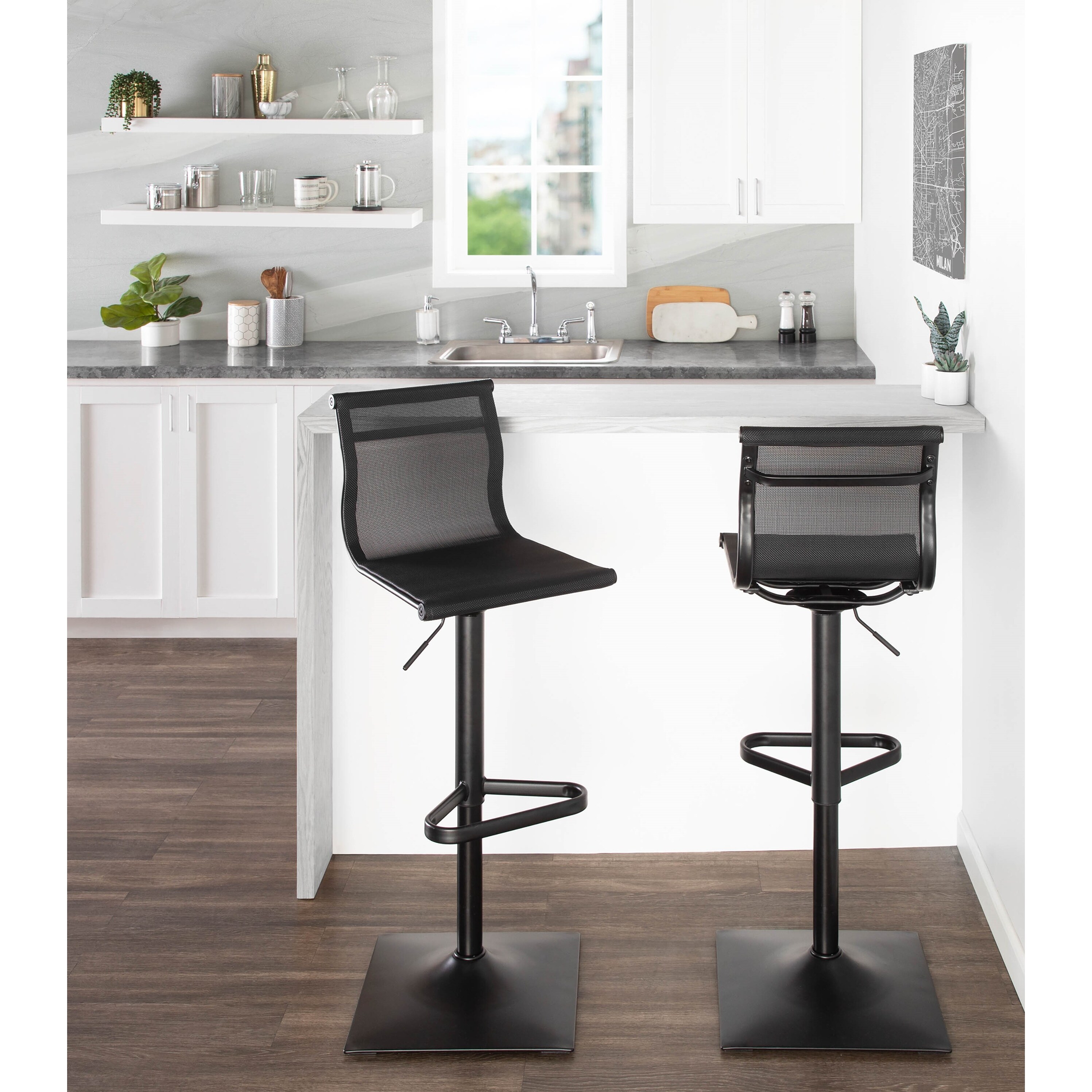 Bartow adjustable height swivel bar stool discount