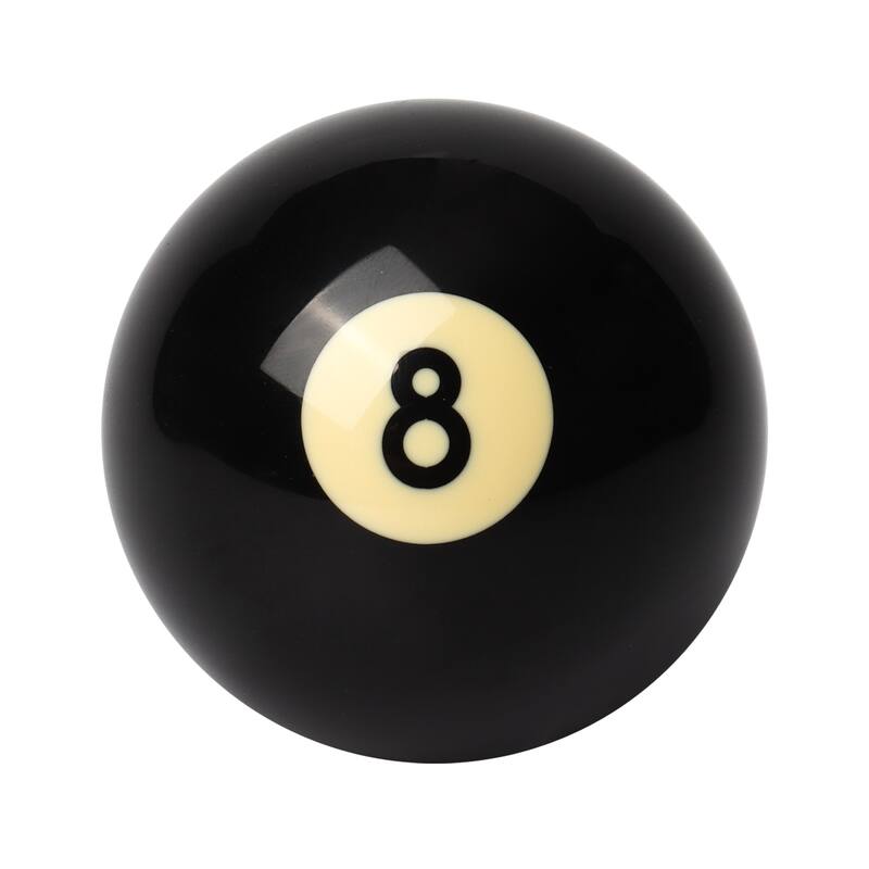 GSE™ 2-1/4" Regulation Size Billiard #8 Pool Ball. Replacement Eight Ball for Billiard Pool Tables - 1-Pack