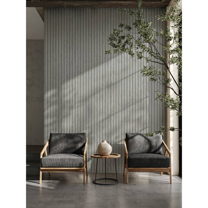 Belgravia Decor Panacea Grey Wood Wallpaper