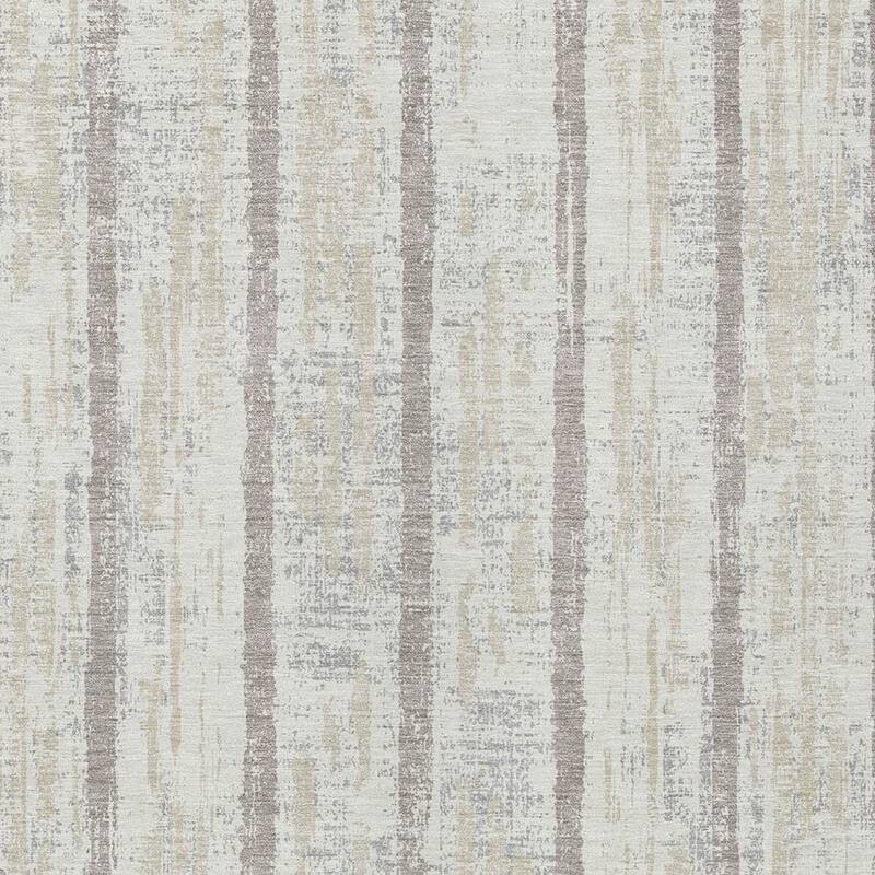 HomeRoots Striped Transitional Rectangle Outdoor Rug
