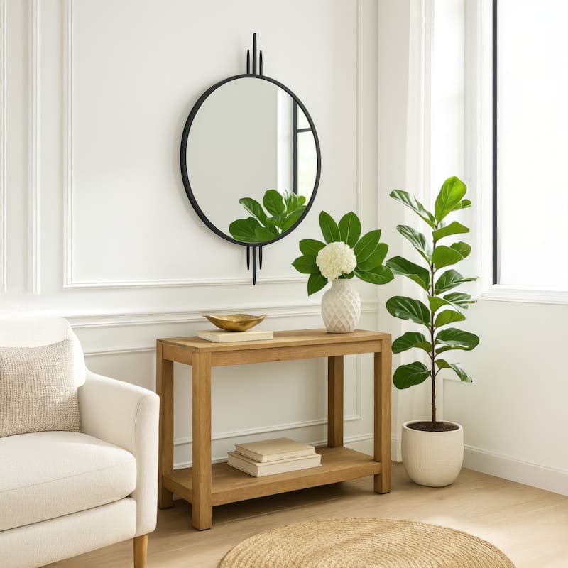 Varaluz Propaganda Round Wall Mirror