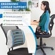 preview thumbnail 3 of 7, Mount-It! Lumbar Support Back Pillow Office Chair