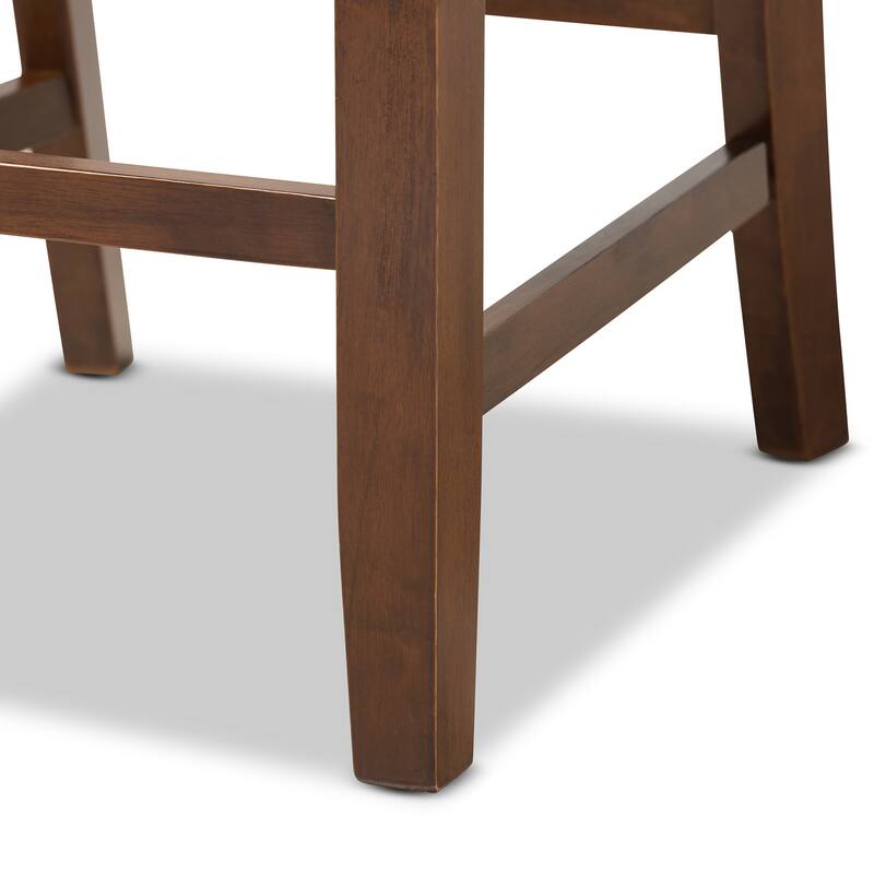 Lenoir Modern and Contemporary 5-Piece Wood Pub Set