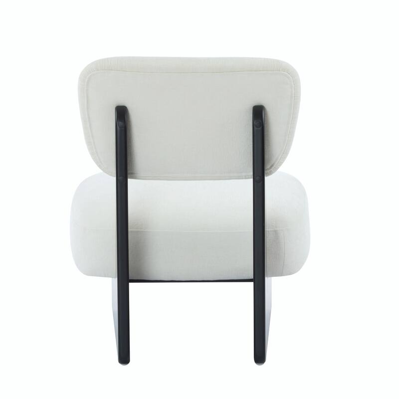 Minimalist Accent Chairs Set - Wood Frame