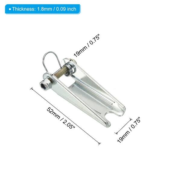 PATIKIL 2.5 Inch Hook Safety Latch Kit, 3 Pack Metal Towing Hitch