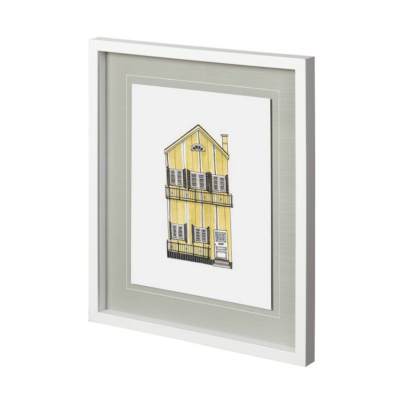 Petit Mansion III Framed Art Print