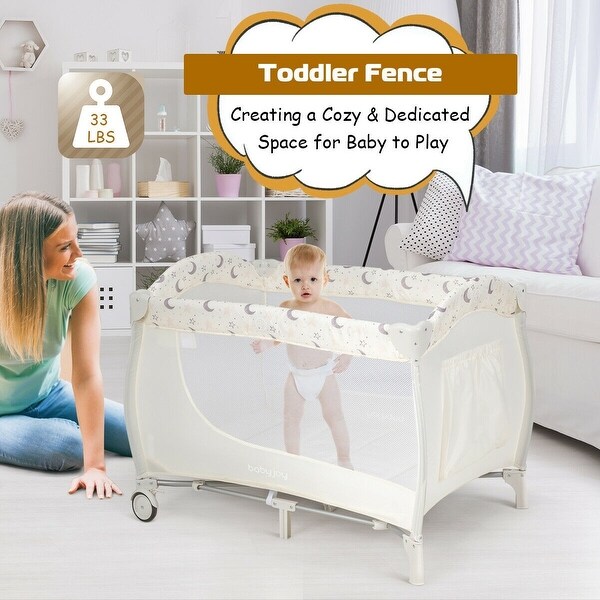 playard with changing station