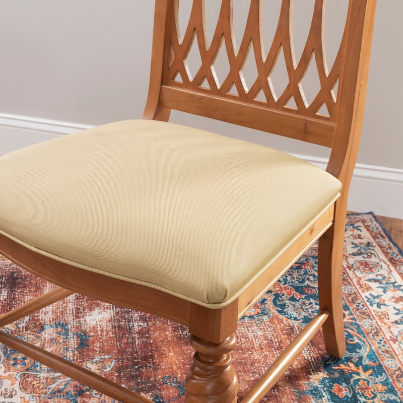 Linon Holden Solid Wood Farmhouse Side Dining Chair (Set of 2)