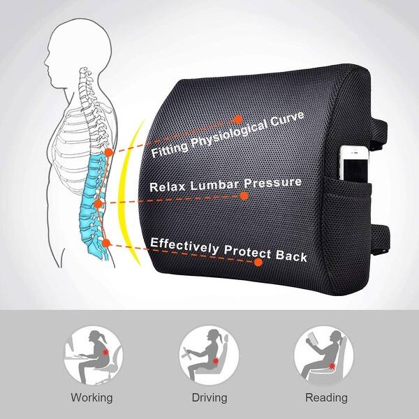 Chair Lumbar Back Support Relax your Back When Driving and Office