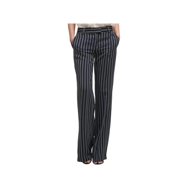 striped business pants