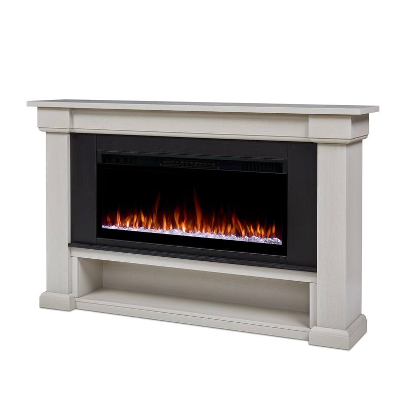 Bristow 66" Smart Landscape Electric Fireplace by Real Flame