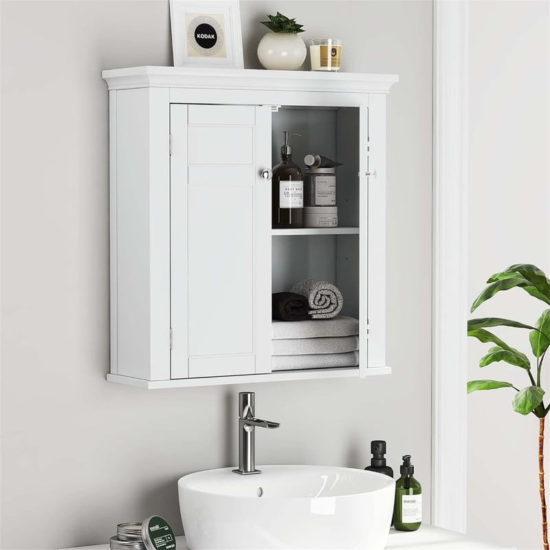 Bathroom Cabinet Wall Mounted - 7.87"D x 23.62"W x 25.2"H
