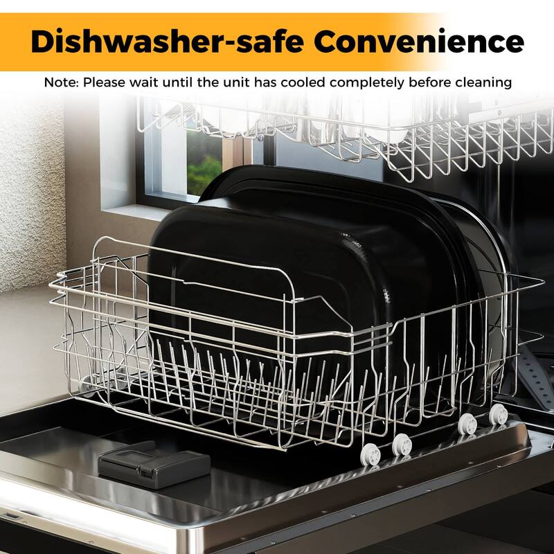 Costway 18 QT Electric Roaster Oven with Self-Basting Lid, Removable - See Details