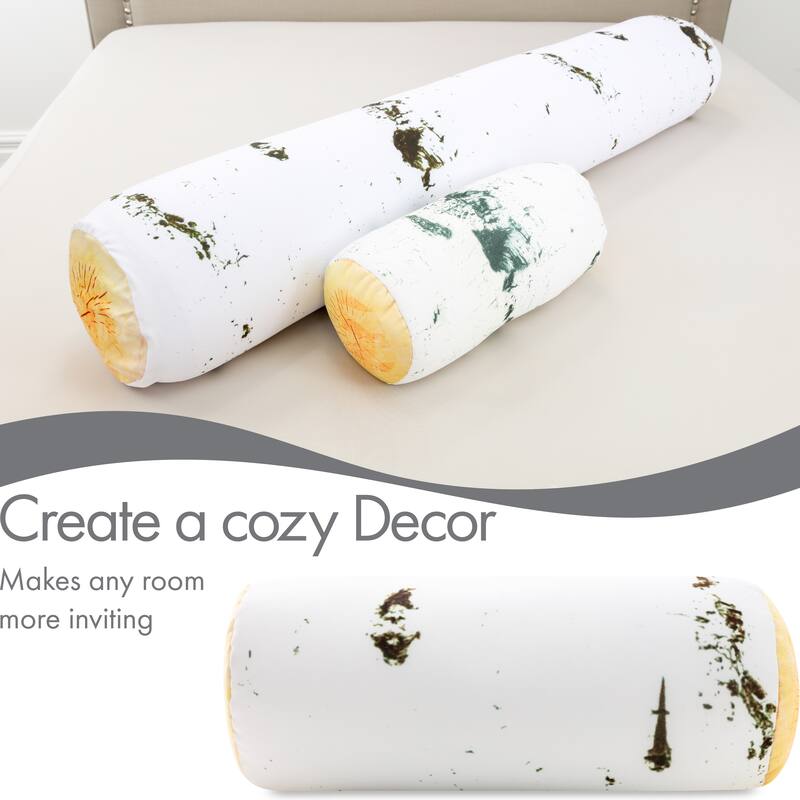 Log Cover Only - Body Pillowcase - Spandex/Nylon Blend for Silky Touch