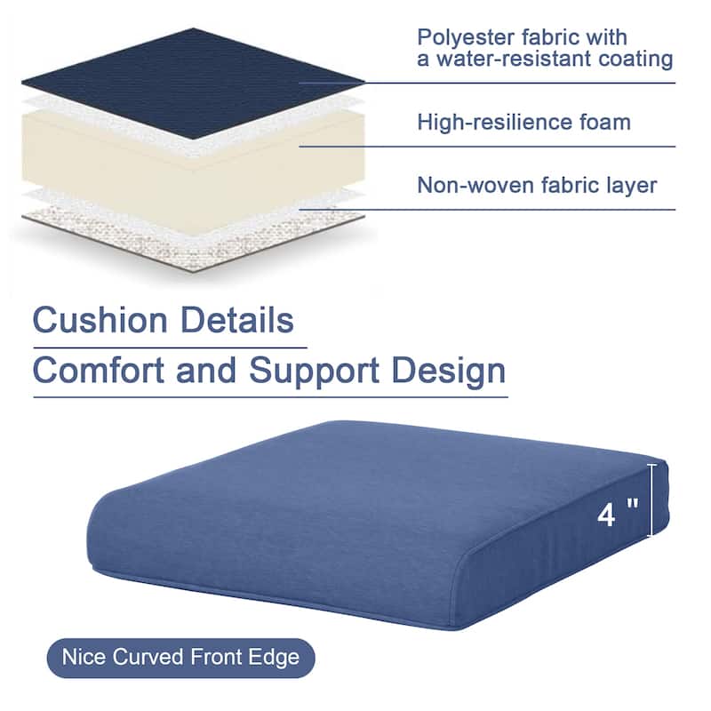 Outdoor Lounge Chair Replacement Cushion For Patio Chair - N/A
