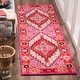 preview thumbnail 2 of 37, SAFAVIEH Handmade Bellagio Gracia Modern Oriental Wool Rug 2'3" x 11' Runner - Red Pink/Ivory