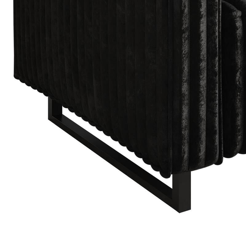 CraftPorch Mid Century Modern Upholstered Loveseat - N/A