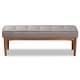 preview thumbnail 13 of 18, Sanford Mid-Century Modern Dining Bench