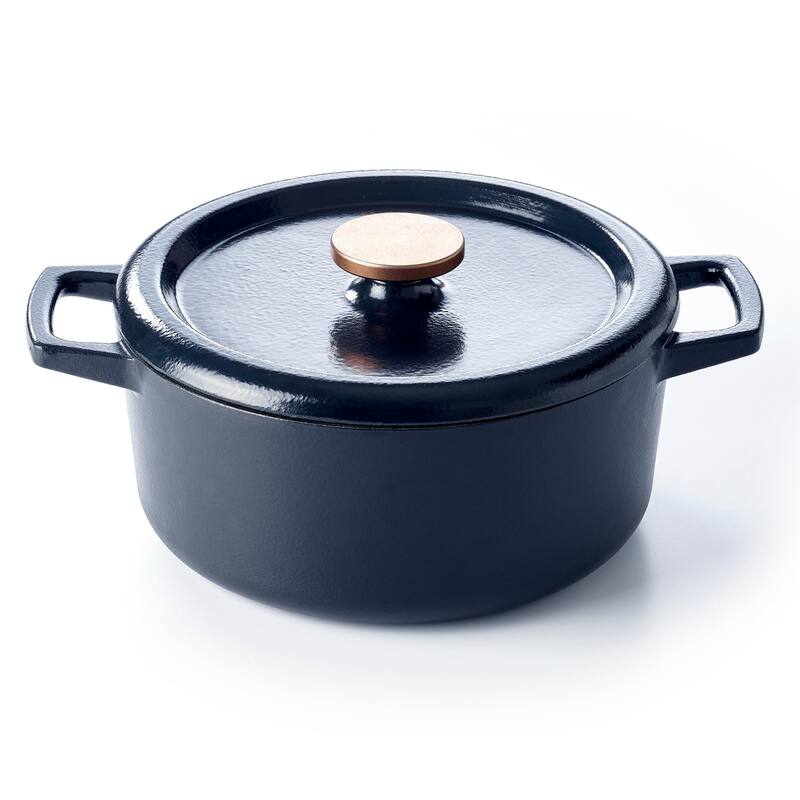 Alva Nori Enameled Cast Iron Dutch Oven w/ Lid - 5 Qt.