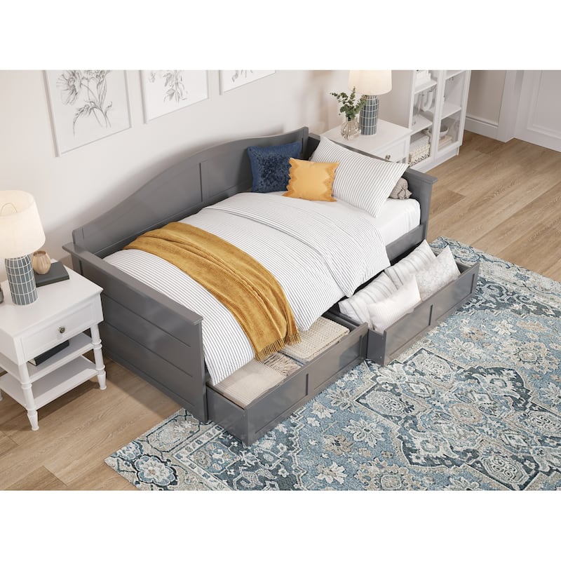 AFI Acadia Twin Size Daybed with Storage Drawers