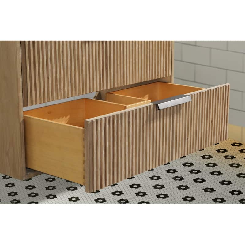 Ari Bath San Diego 36" Floating Bathroom Vanity Weathered Fir